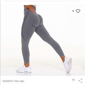 NVGTN grey contour leggings